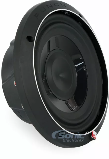 Rockford Fosgate P3SD4-8 8" Dual 4 ohm Shallow Mount Punch Stage 3 Subwoofer