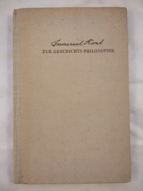 Zur Geschichts-Philosophie. Besorgt von Artur Buchenau. Mit drei Bildnissen (Her