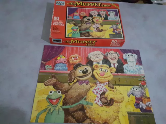 Vintage The Muppet Show 80 piece  childrens jigsaw Puzzle