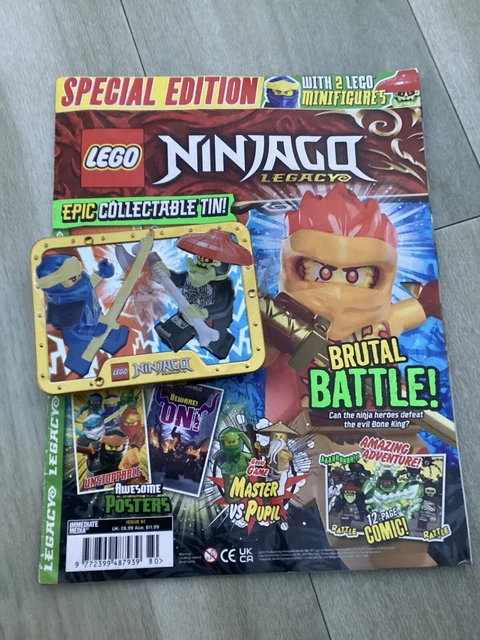 LEGO NINJAGO SPECIAL edition issue 61 Collectors Magazine , Tin ...