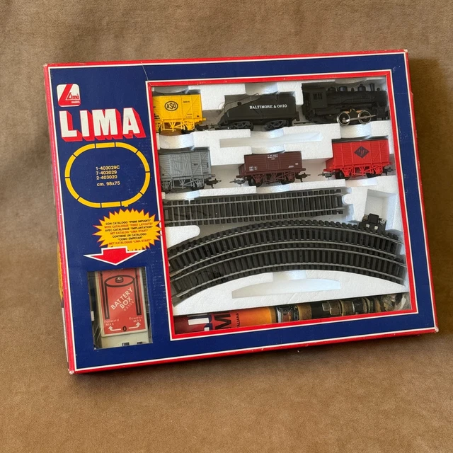 Locomotive à Vapeur Lima HO échelle DB - Occasion, Bon état De Marche, Sans Boîte