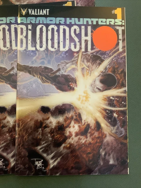 Armor Hunters: Bloodshot #1 (July 2014) Valiant X 10 NM- 2