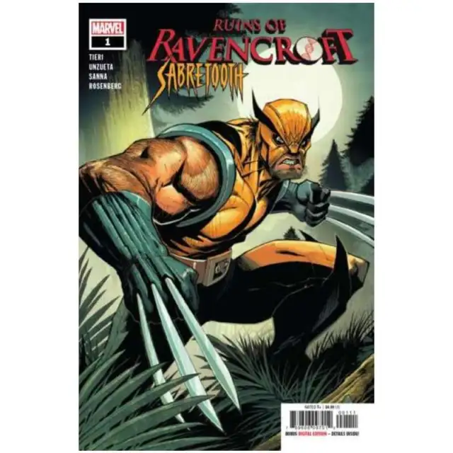 Ruins of Ravencroft: Sabretooth #1 in NM minus condition. Marvel comics [c}