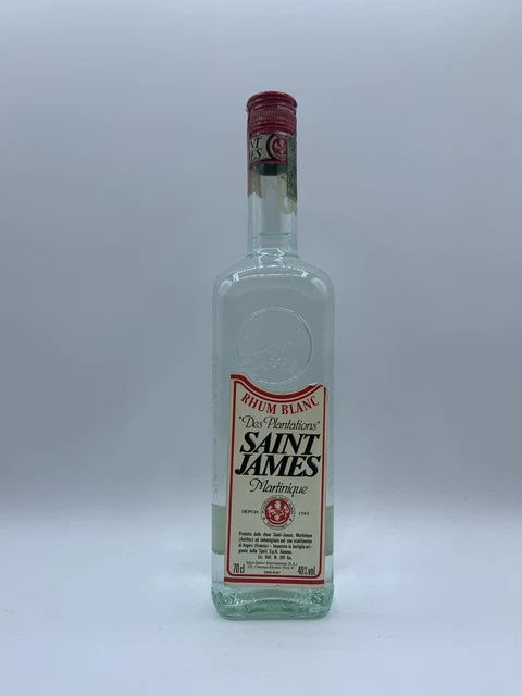 Rhum Blanc Des Plantations Saint James Martinique 70cl 40% vol.