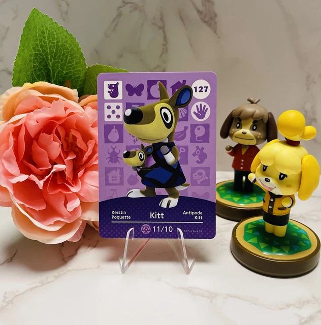 Carte Amiibo Animal Crossing 127 Poquette / Kitt Série 2 [EUR] - Near Mint