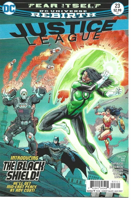 Justice League Rebirth #23 2017  DC Comic Batman Wonder Woman Flash Superman NM