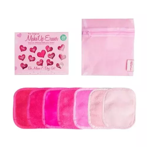 lingettes démaquillantes lavables roses makeup eraser 2