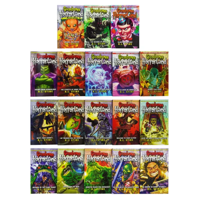 Goosebumps HorrorLand Series Collection 18 Books Box Set- Ages 8-12 - Paperback 2