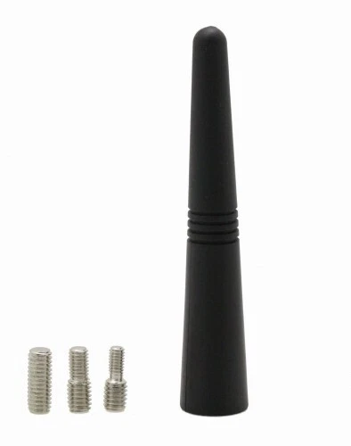 Antenne latérale 1point fouet noire universelle 15-405G
