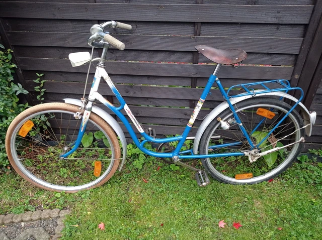 FAHRRAD ORIGINAL DIAMANT 26 Zoll Damen TourenSport in Blau EUR 15,00 -  PicClick DE