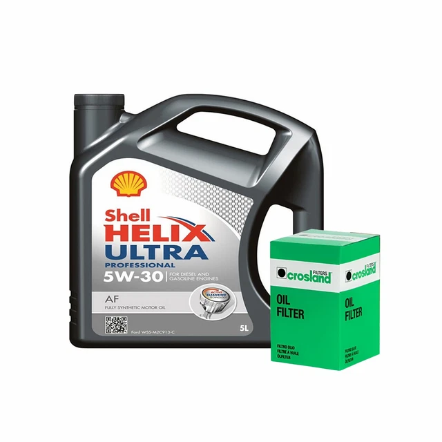 SHELL HELIX ULTRA Professional AF 5W30 Engine Oil 5L Crosland Oil ...