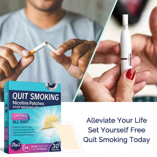 Nicotine Patches Stop Smoking Aid Steps 1 Through 3 to Quit Smoking Patches