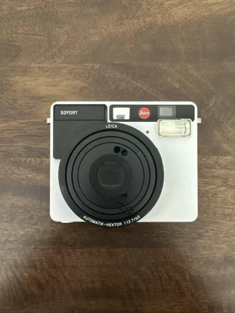 Leica Sofort Instant Camera White Near Mint Usa Seller