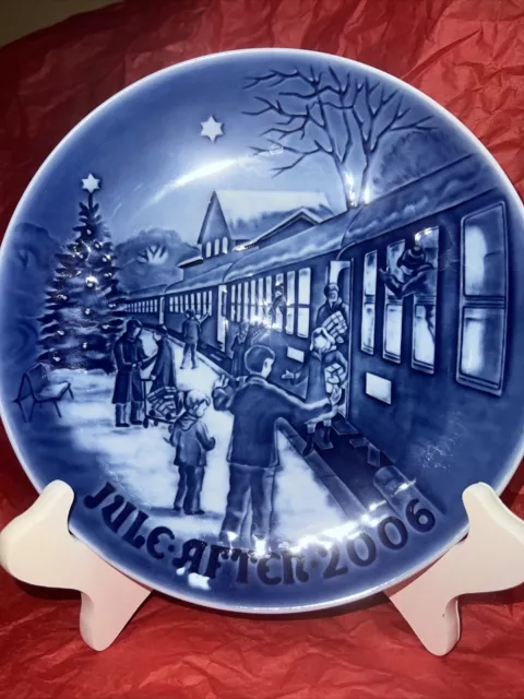 B & G Christmas Plate JULE AFTER Bing & Grondahl 2006