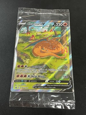 CHARIZARD VSTAR VMAX ALT ART SWSH260/261/262 UPC Promo-Karte Set (3
