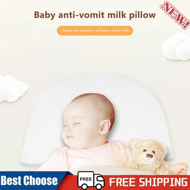 Almohada de cuña para bebé moisés antirreflujo elevada almohada cólicos cojín para bebé