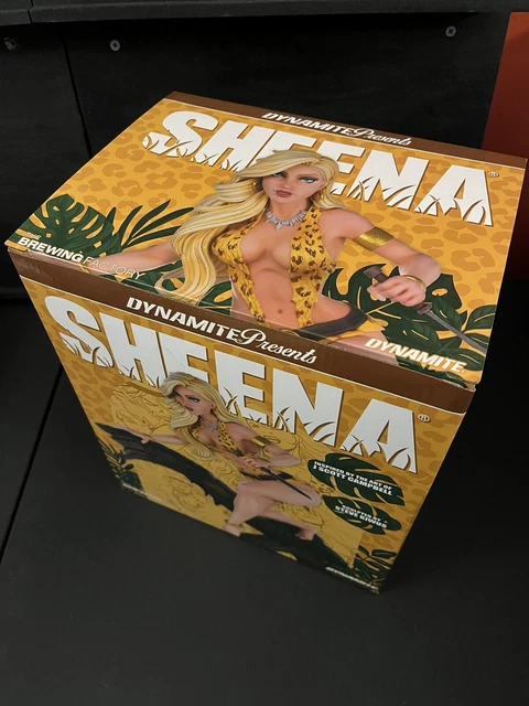 Sheena Queen Of The Jungle Statue - J. Scott Campbell Night Stalker Edition, 1/6 Scale, Limited To 49 Units