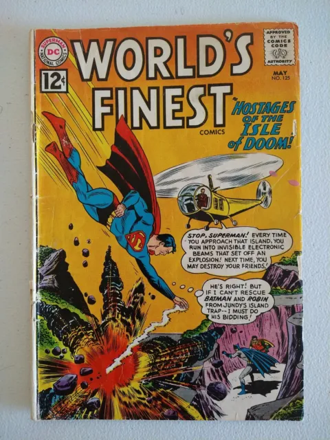 Worlds Finest # 125 May 1962