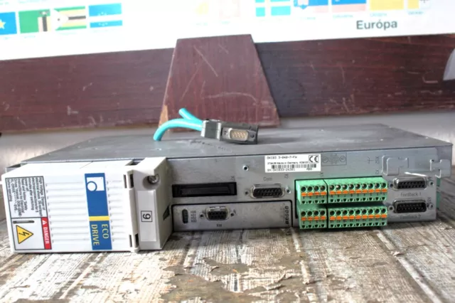 Rexroth / Indramat EcoDrive DKC03.3-040-7-FW Servo Drive Controller ( 6172 )