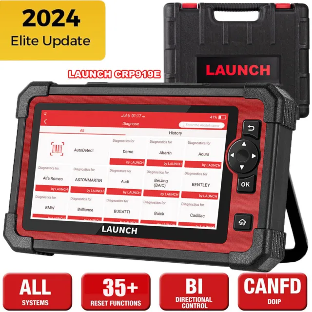 LAUNCH X431 CRP919E OBD2 Bidirectional Scanner Full System Diagnostic Key Coding