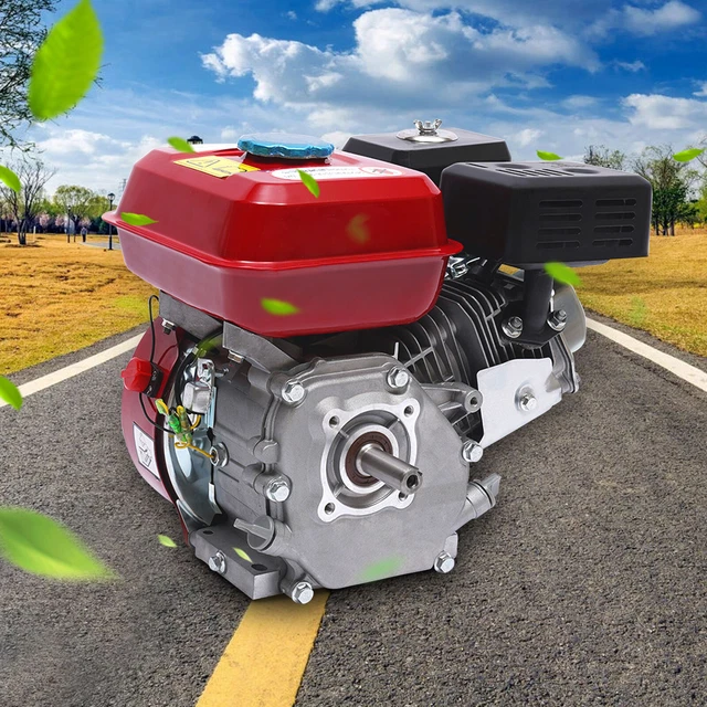 7,5 PS Viertakt-Benzinmotor 212cc - Leistungsstarker Standmotor Für Go-Karts, Pumpen & Baumaschinen