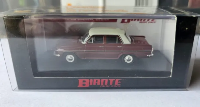 Biante 1:64 Scale - 1963 Holden Eh Special [Red/Ivory] Mint Vhtf Box Great