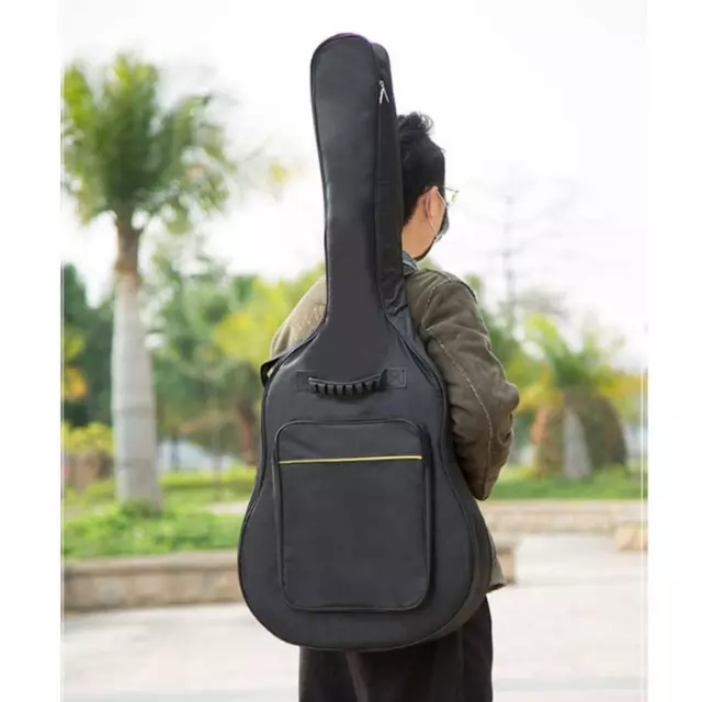 Guitar Gig Case Padded Shoulder Bags Backpack for 39'' inch Acoustic Guitars