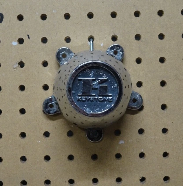 VINTAGE KEYSTONE MAG Wheel Center Cap Hub Cover Slots Hot Rod Street 14