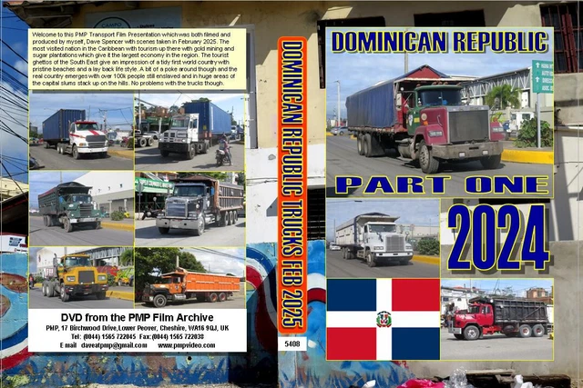 5411. DOMINICAN REPUBLIC. February 2025. Scenes mostly of lorries at La