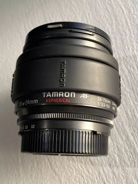 Tamrom AF 24-70mm f3.3-5.6 Aspherical para Nikon-AF MINT como nuevo
