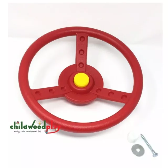 Kids Steering Wheel  wooden Climbing Frames  accessories Treehouse Play Den