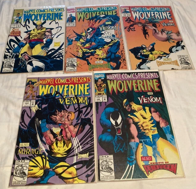 Marvel Comics Presents 118 119 120 121 122 1st Wolverine Venom Sam Keith NM