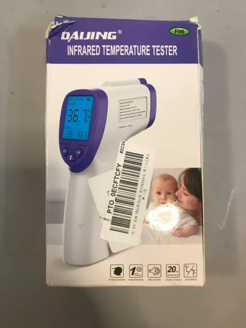 Daijing Infrarrojo Temperatura Probador F06