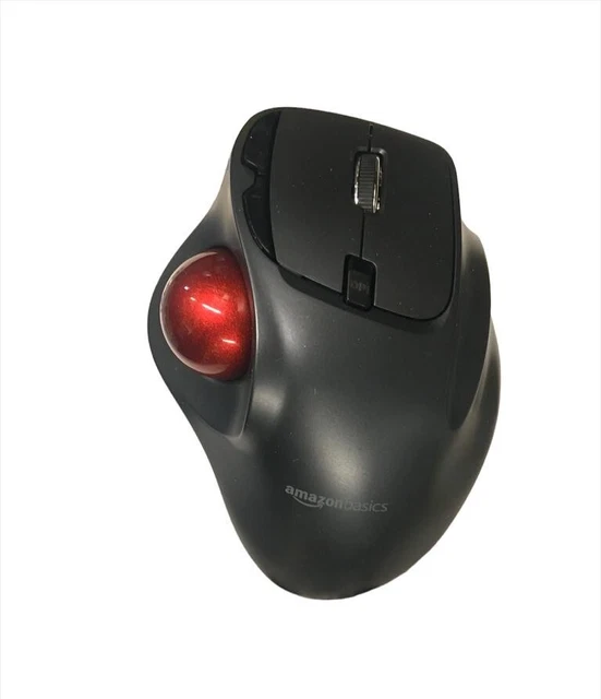 AMAZONBASICS G5W WIRELESS Trackball Mouse Black EUR 42,16 PicClick FR