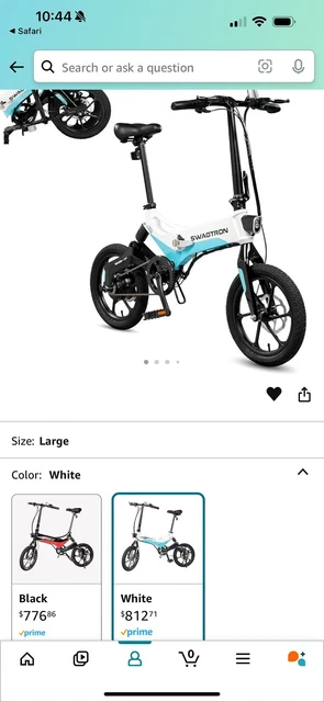 swagtron folding electric bicycle Watch EB-7 Elite Bike Review on Amazon Live Whether youre coasting along the beach or racing behind alleyways Foldable Bicycle Swagtron Ebike Eb7