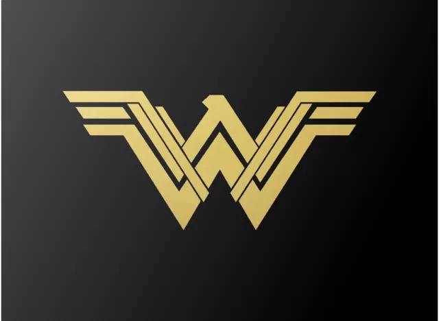 Wonder Woman Movie Symbol Vinyl Decal Car Window Laptop Logo Sticker