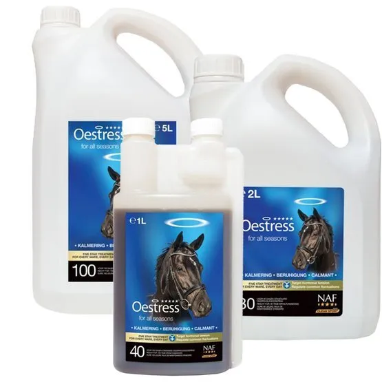 NAF Five Star Oestress Liquid Balance Oestress Cycle Moody Mare Supplement 1L-5L