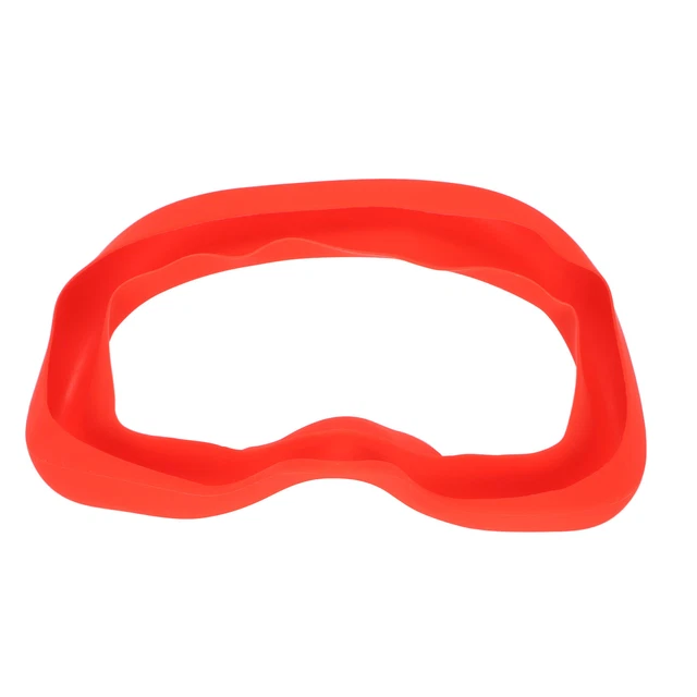 (red)Ranvo VR Glasses Silicone Eye Mask Shading Breathable Stable VR Protective