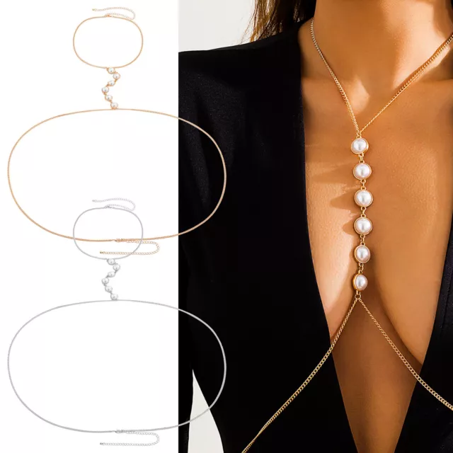 Fashion Sexy Bikini Beach Body Chain Harness Crossover Belly Waist Jewelry