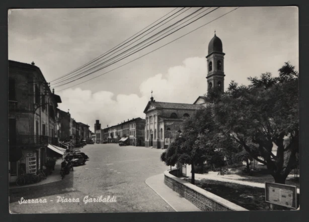 CARTOLINA - Suzzara, Piazza Garibaldi - (4975)