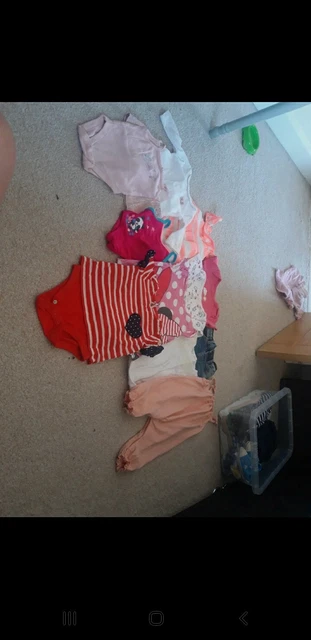 Pacchetto estivo bambina abiti/jeans/body età 3-6 mesi