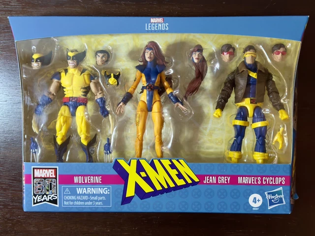 X-Men Marvel Legends “Love Triangle” Jean Grey, Cyclops, and Wolverine - NEW