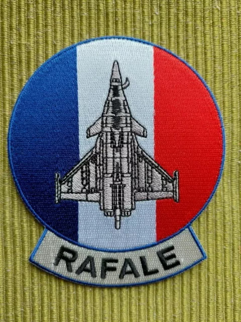 Ecusson patch Armee de l'air  . avion rafale . Air force patch