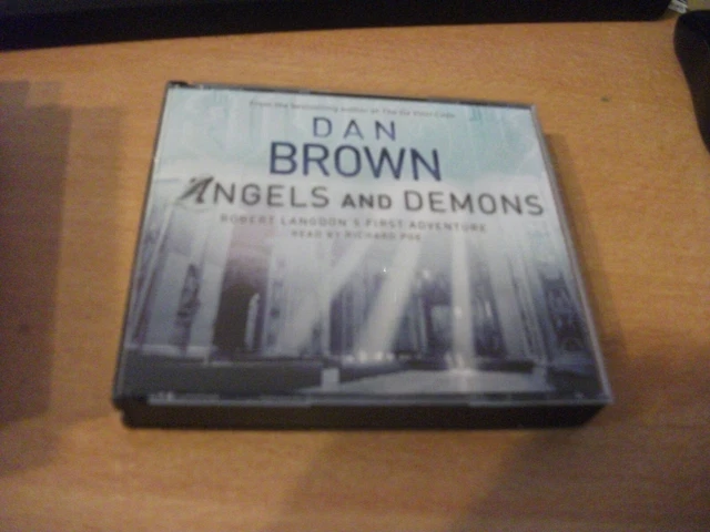 Angels And Demons - Dan Brown Audio Book - Cd 6 Disc -
