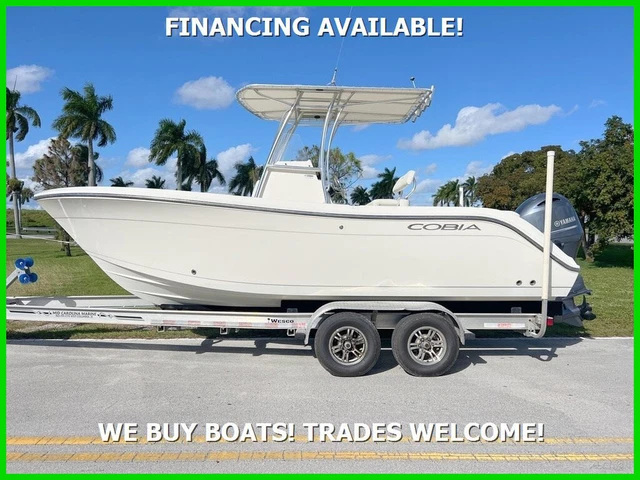 2018 Cobia 220Cc New Upholstery!