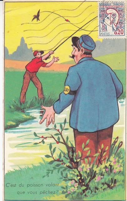 Carte Postale Ancienne - Pêche à La Crevette - Collection (E91)