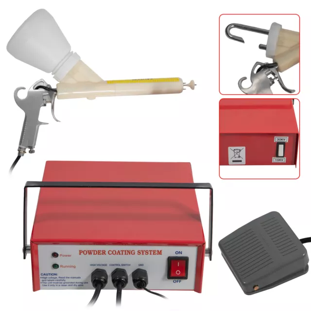 PC03-2 Mini Coat Machine Paint Gun Set Electric Paint, Coatings & Machines US