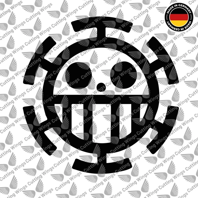 ONE PIECE LOGO 1 Adesivo Auto/Finestra/Porta/CaseModding/Tatuaggio Da - Foto 4