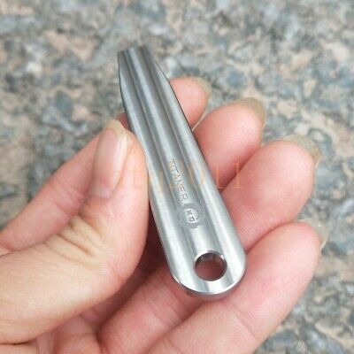 TC4 Titanium Alloy Pry Bar  Crowbar Keychain Pendant EDC Pocket Multi Tool