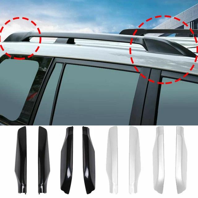 Roof Rack Cover Rail End Shell Replace Repair kit For Toyota Prado 150 2010-2021